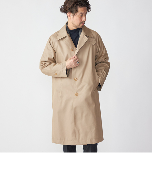 SHIPS: シャンブレー ギャバジン オーバーコート｜シップス