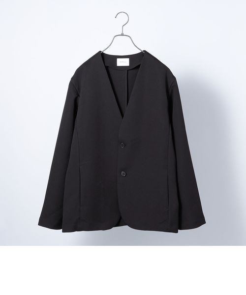 SHIPS any: 【セットアップ対応】 トリプルクロス ノーカラー