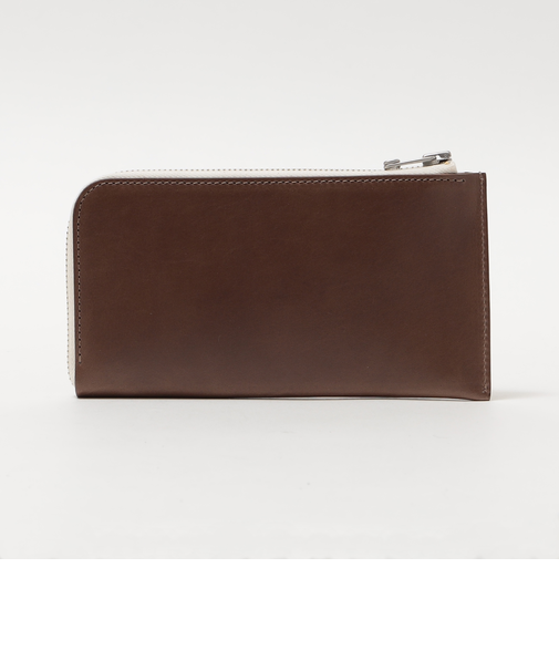 LAMPEYE: L字ジップ ロング ウォレット 長財布 バケッタレザー