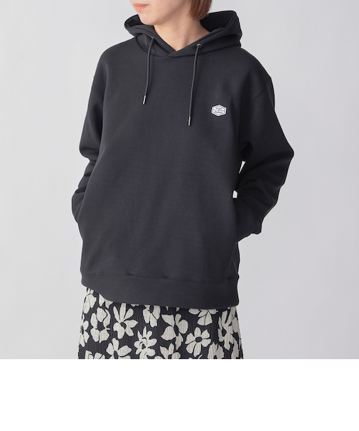 *SHIPS: スタイリッシュ ロゴ ワッペン バルキー ポンチ プルオーバー パーカー 23SS