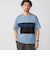 SHIPS: カラー ブロック パネル クルーネック Tシャツ