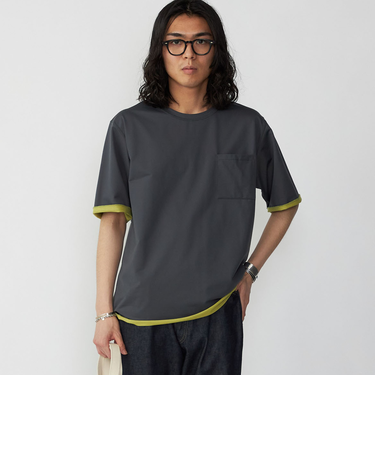 SHIPS: カネマサ リバーシブル クルーネック Tシャツ