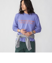 *【SHIPS別注】THE DAY ON THE BEACH: プリント ロングスリーブ Tシャツ