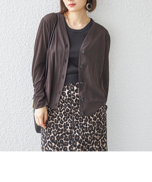 Needles Vネックシアーカーディガン Msize ot255-1100-c2.jpg