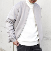 SHIPS any: 〈洗濯機可能〉フェイクスエード (ポリエステル) ジップ ブルゾン 23AW◇