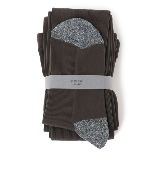 Piedi Nudi:リブ タイツ