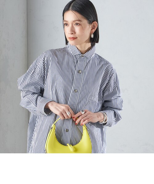 SHIPS別注】TICCA:〈手洗い可能〉コンチョ シャツ｜シップス