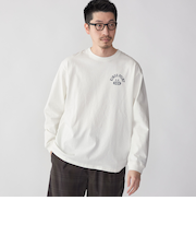 KINGS POINT: ロゴ プリント 長袖 Tシャツ