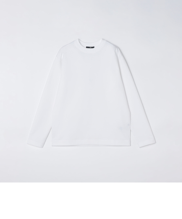 SHIPS:  ハイゲージ クルーネック ダンボールニット 長袖Tシャツ
