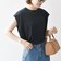 SHIPS any:〈洗濯機可能〉ショルダータック フレンチ ルーズ TEE