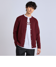 SHIPS any: 〈手洗い可能〉 ミラノリブ クルーネック カーディガン 24SS◇
