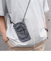 【SHIPS any別注】MAISON CANVVAS: 【ユニセックス】 マルチ ポーチ◇