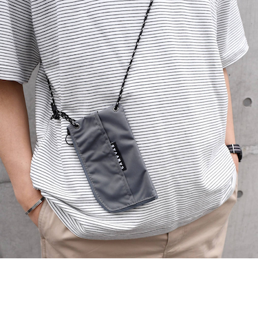 【SHIPS any別注】MAISON CANVVAS: 【ユニセックス】 マルチ ポーチ◇