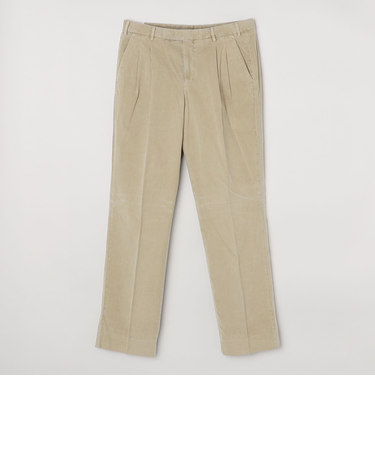 PT TORINO: サマー コーデュロイ 無地 パンツ