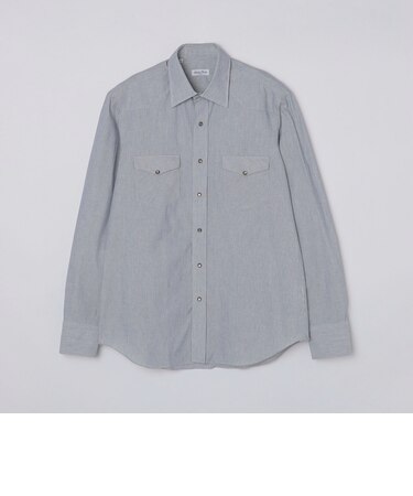 salvatore piccolo: ウエスタン ピンストライプ シャツ