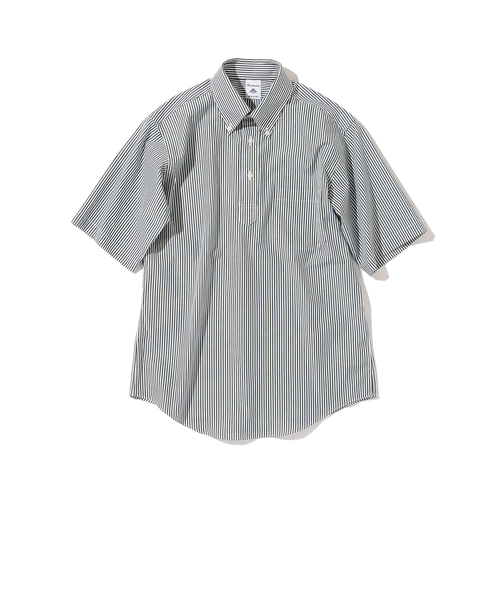 Southwick: ストライプ プルオーバー ボタンダウンシャツ S/S