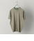 ALAN PAINE : コットン/シルク/ウール クルーネック半袖Tシャツ