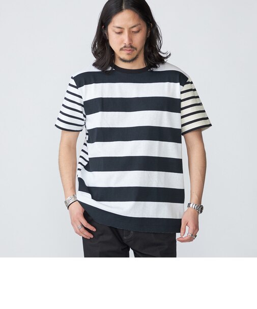 【BATEAUX DE SHIPS別注】Le Minor: ボーダー クルーネック Tシャツ