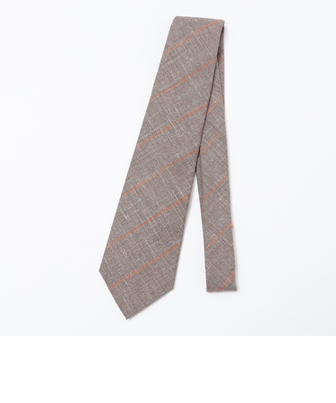 SHIPS: ファジーストライプ ネクタイ