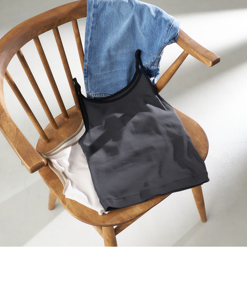 〈手洗い可能〉カップ付き キャミソール ◇