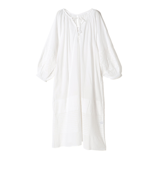 Fanaka:〈手洗い可能〉アップリケ ワンピース