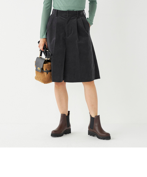 SHIPS Colors:〈洗濯機可能〉ストレッチ コーデュロイ キュロット