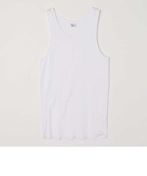 【SHIPS別注】miller: OPEN HEM タンクトップ