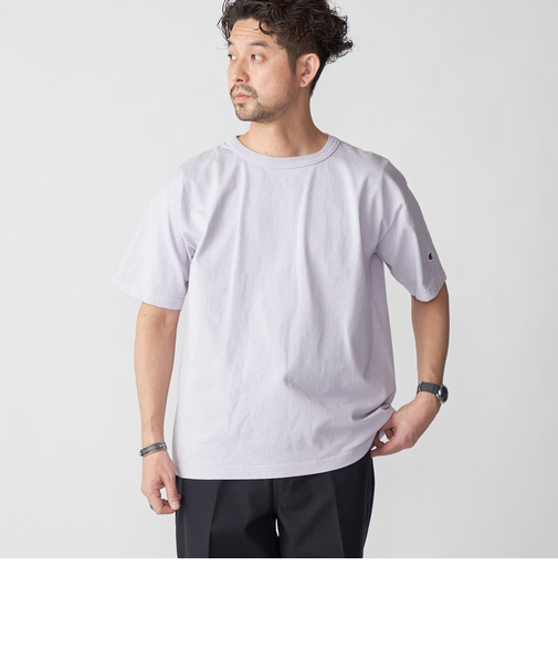 【SHIPS別注】Champion: MADE IN USA T1011 ガーメントダイ Tシャツ