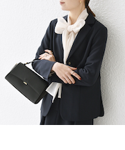 SHIPS any:〈洗濯機可能〉ダブルクロス テーラード ジャケット［NAVY BLUE］