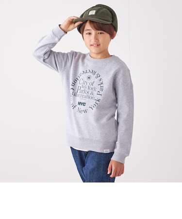 GOOD ROCK SPEED: NYC PARKS クルーネック スウェット <KIDS>◇