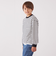 SHIPS any: リンガーネック ボーダー 長袖 ポケット Tシャツ<KIDS>