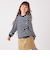 SHIPS any: リンガーネック ボーダー 長袖 ポケット Tシャツ<KIDS>