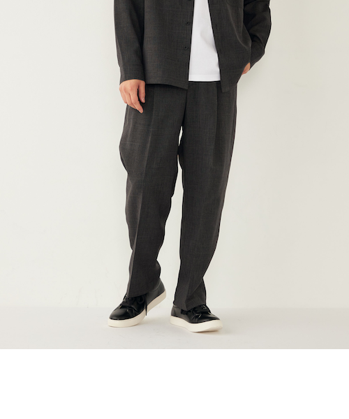 SHIPS Colors:〈洗濯機可能〉ウーリー イージー パンツ(セットアップ