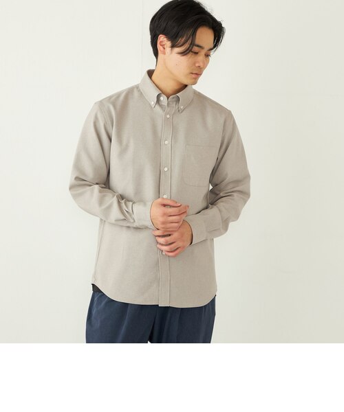 SHIPS Colors:ポリトロ ボタンダウン ロングスリーブ シャツ｜シップス