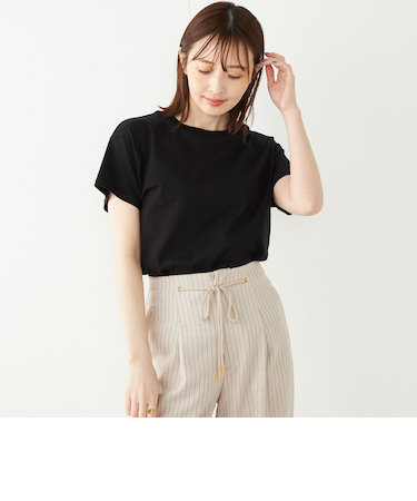 SHIPS Colors:天竺 ショートスリーブ ベーシック TEE◇