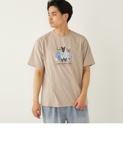 さかがみ家×SHIPS:コラボ プリント Tシャツ◇