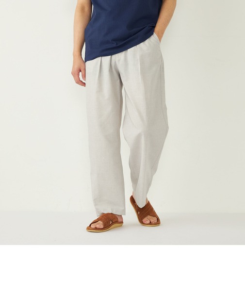 SHIPS Colors:リネン COOLMAX(R) イージー パンツ