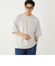 SHIPS Colors:〈汗隠し・接触冷感・紫外線軽減〉FRESH TECH ルーズ Tシャツ