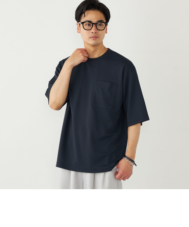 SHIPS Colors:〈汗隠し・接触冷感・紫外線軽減〉FRESH TECH ルーズ Tシャツ