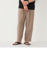 SHIPS Colors:〈洗濯機可能〉ポリトロ ワイド テーパード パンツ