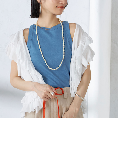 【SHIPS別注】onit:〈洗濯機可能〉アメリカンスリーブ タンクトップ