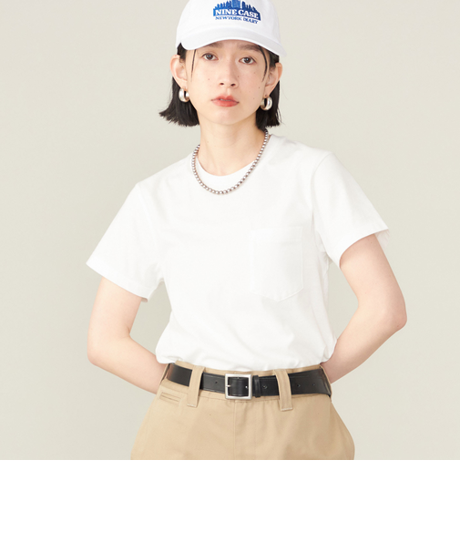 SHIPS NINE CASE:ポケット TEE ◇