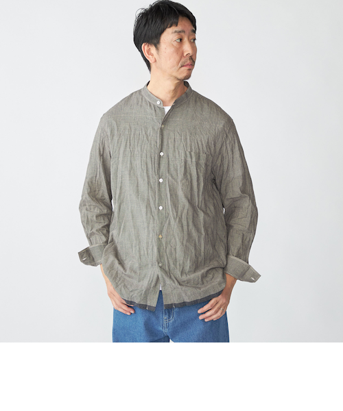 YES GOOD MARKET SEA SEA SFC ロングスリーブ ネイビー YES GOOD