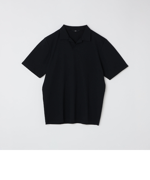 24SS ebure カノコ ポロシャツ 黒 24SS ebure カノコ ポロシャツ 黒