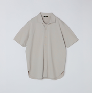 SHIPS:〈遮熱/接触冷感/吸水速乾/紫外線カット〉セミワイド カノコ ショートスリーブ シャツ