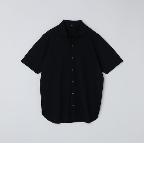 SHIPS:〈遮熱/接触冷感/吸水速乾/紫外線カット〉セミワイド カノコ ショートスリーブ シャツ