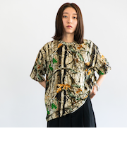 City Ambient Products: ツリー カモフラージュ プリント Tシャツ