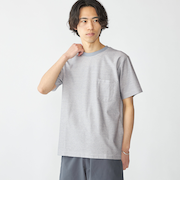 SHIPS: ジャカード マイクロ ボーダー Tシャツ