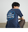 City Ambient Products: フラワー プリント フェード ピグメント Tシャツ