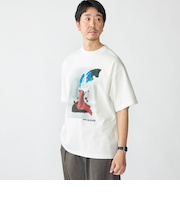 STUDIO BLANCHE: キリマンジャロ ワークス プリント Tシャツ